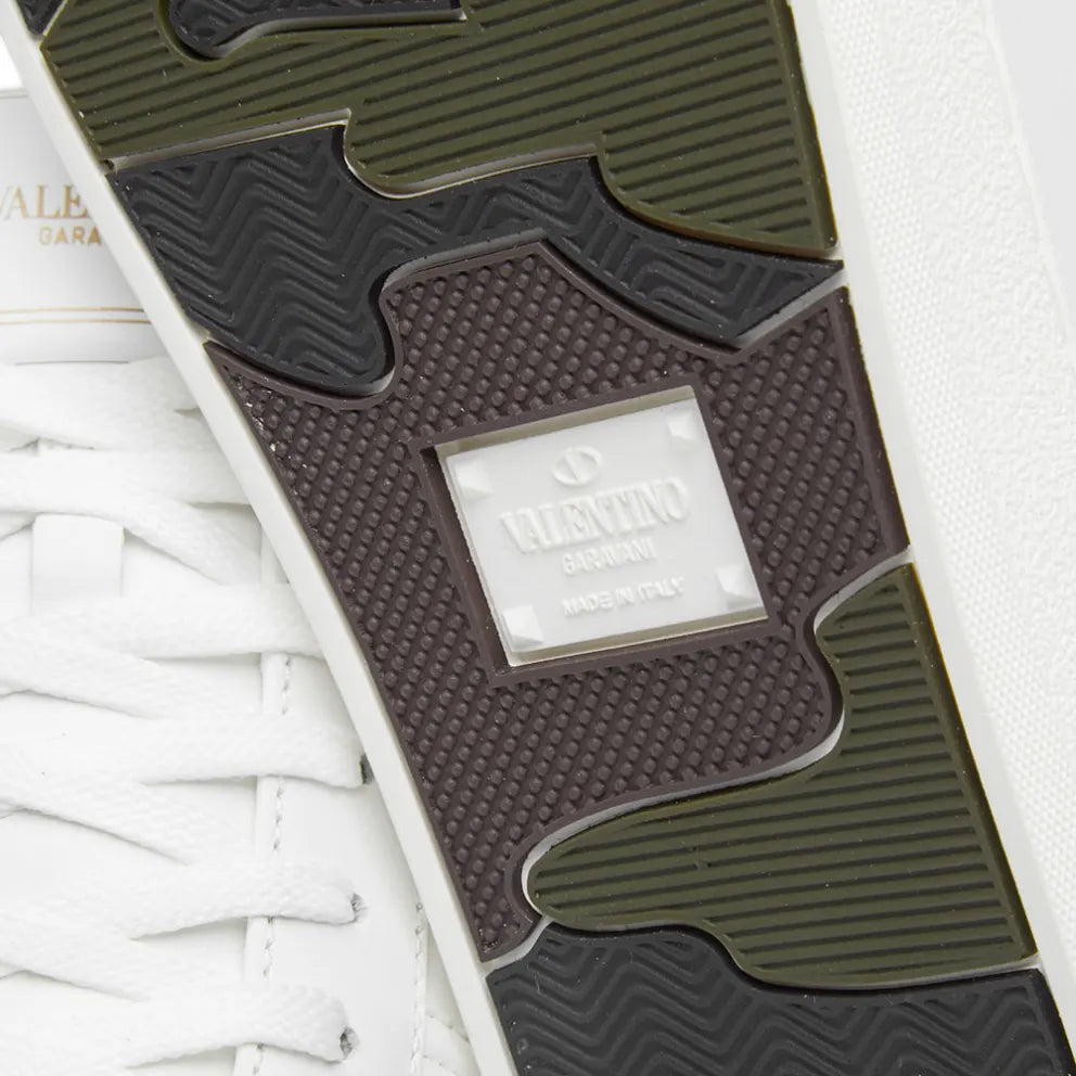 Valentino Flycrew White Leather