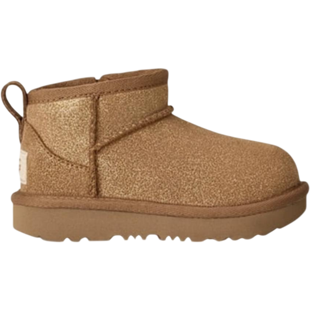 UGG Classic Ultra Mini Dazzle Chestnut (Toddler) Ugg