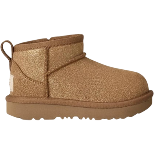 UGG Classic Ultra Mini Dazzle Chestnut (Toddler) Ugg