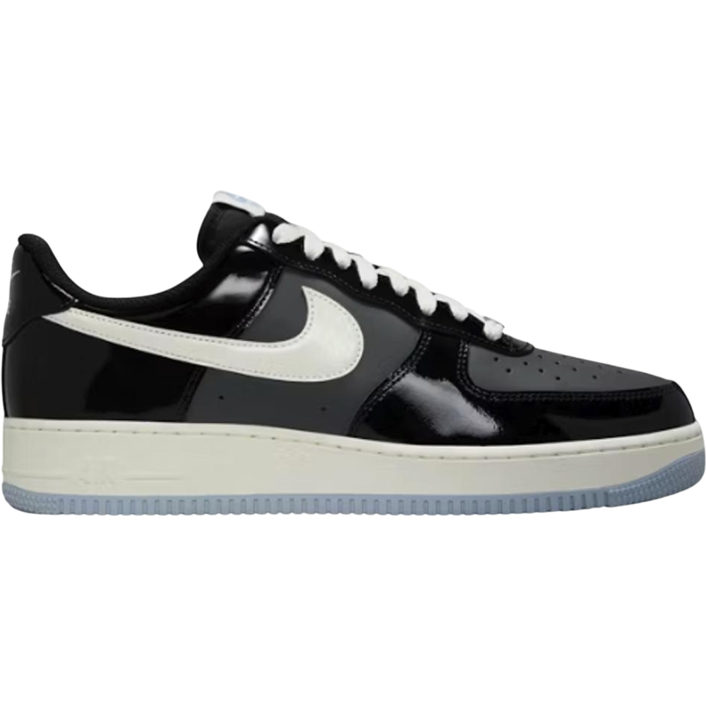 Nike Air Force 1 '07 Black Iron Grey Patent Nike