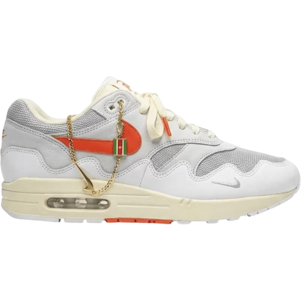 Nike Air Max 1 Patta Waves White Hyper Crimson (with bracelet) Nike