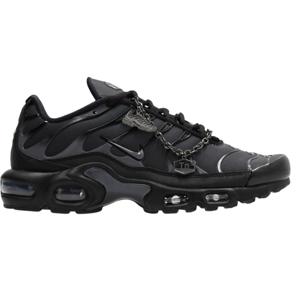 Nike Air Max Plus TN Black/Metallic Silver (Women's) hos Wear The Hype