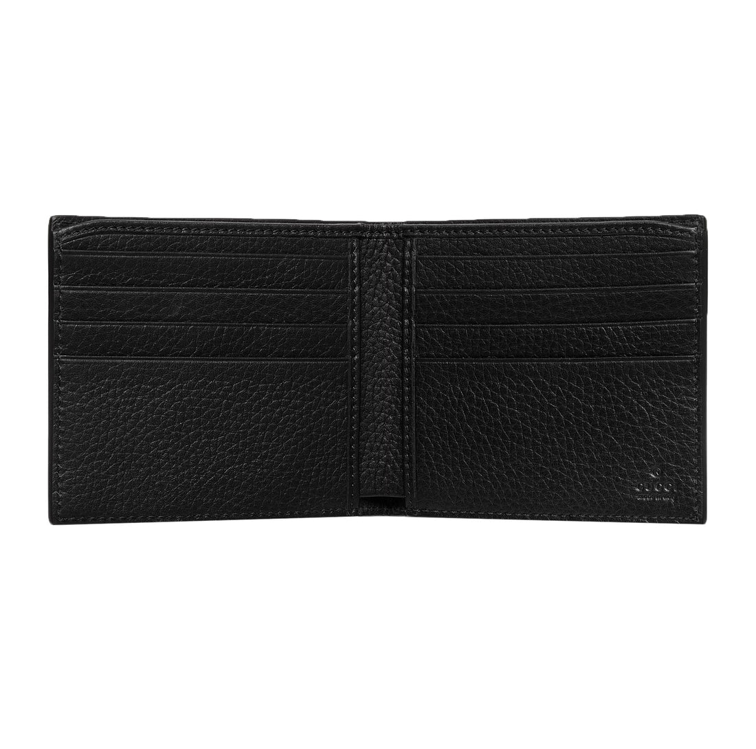Gucci Jumbo GG Leather Wallet - Black