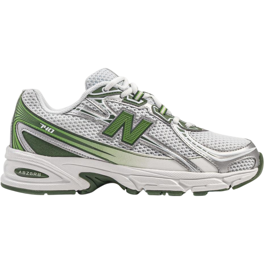 New Balance 740 V2 White Alpine Green New Balance