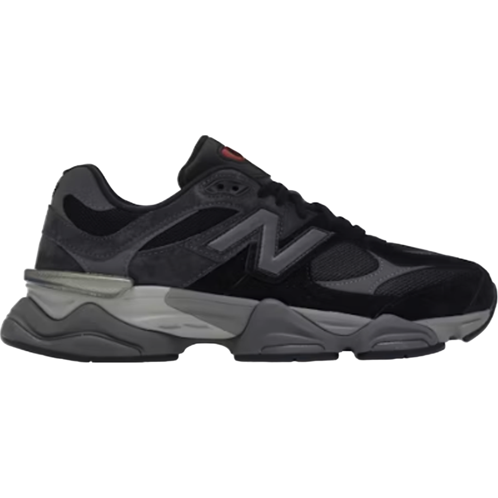 New Balance 9060 Black Castlerock Grey hos Wear The Hype