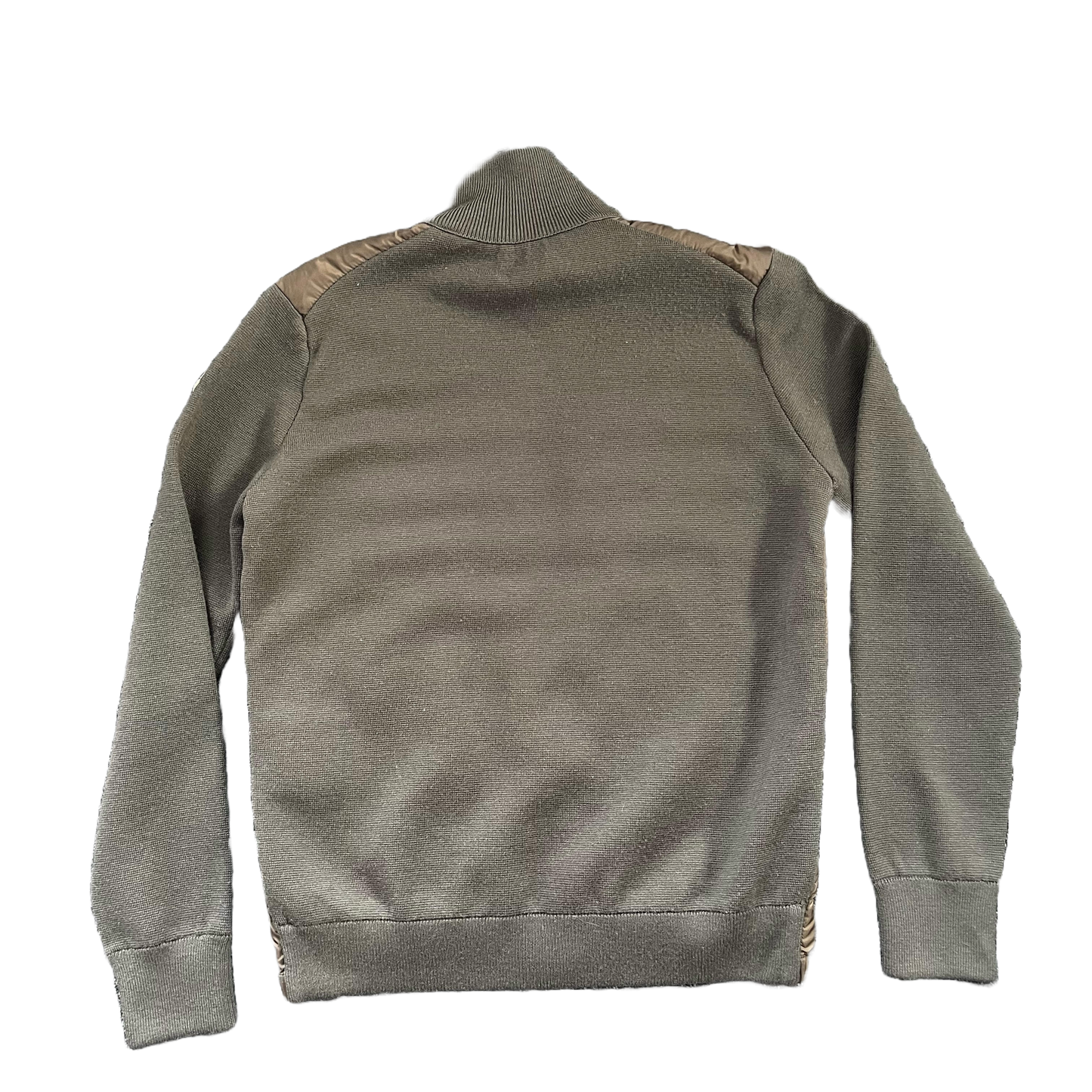 Moncler Down Cardigan - Military Green