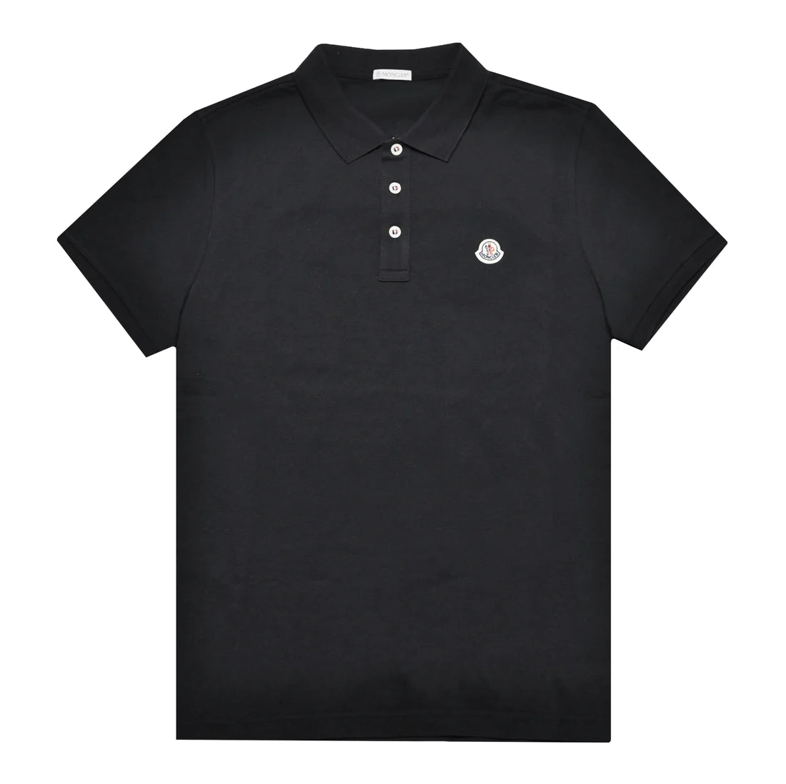 Moncler Logo Polo- Black