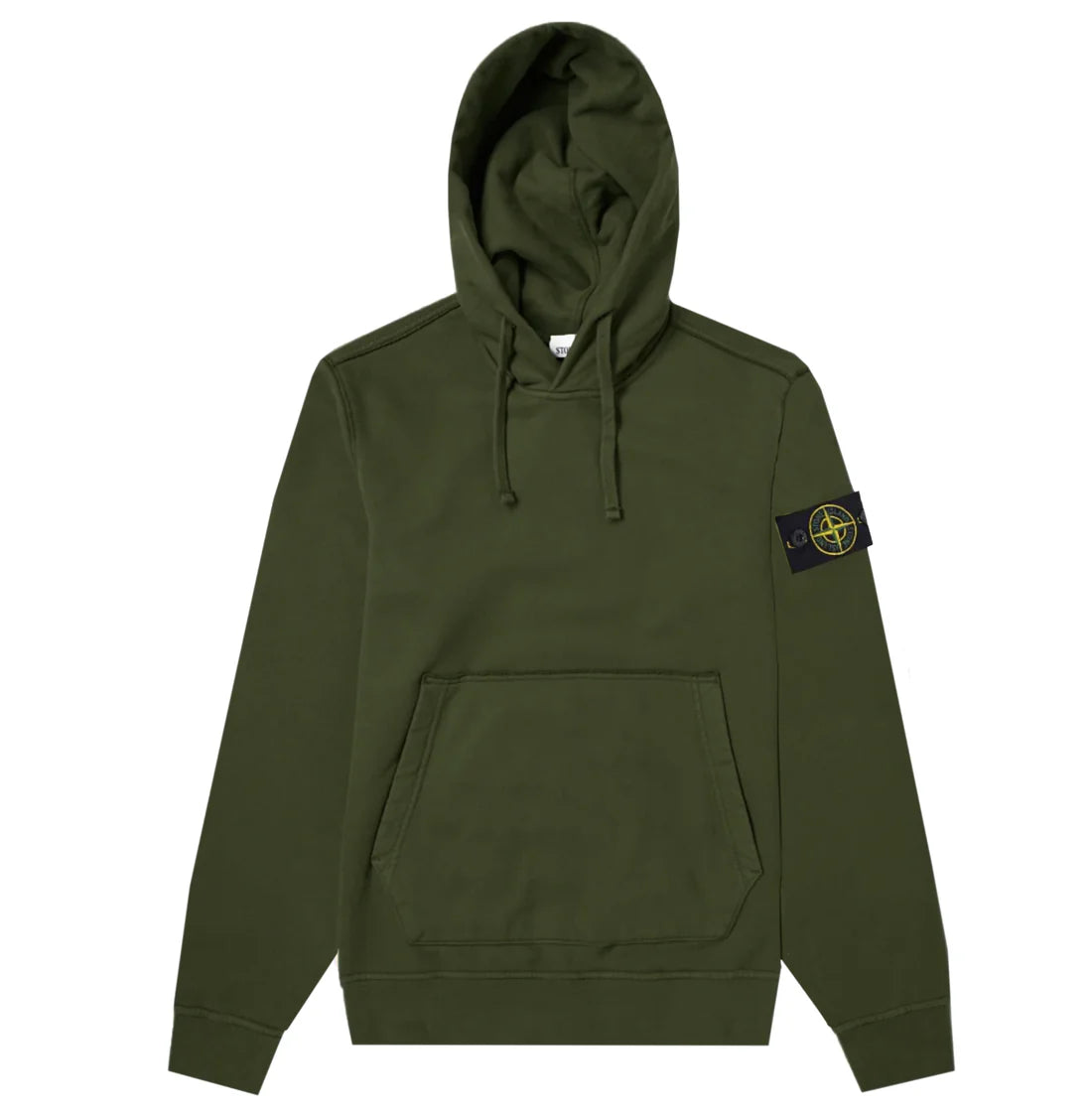 Stone Island Hoodie- Military Green