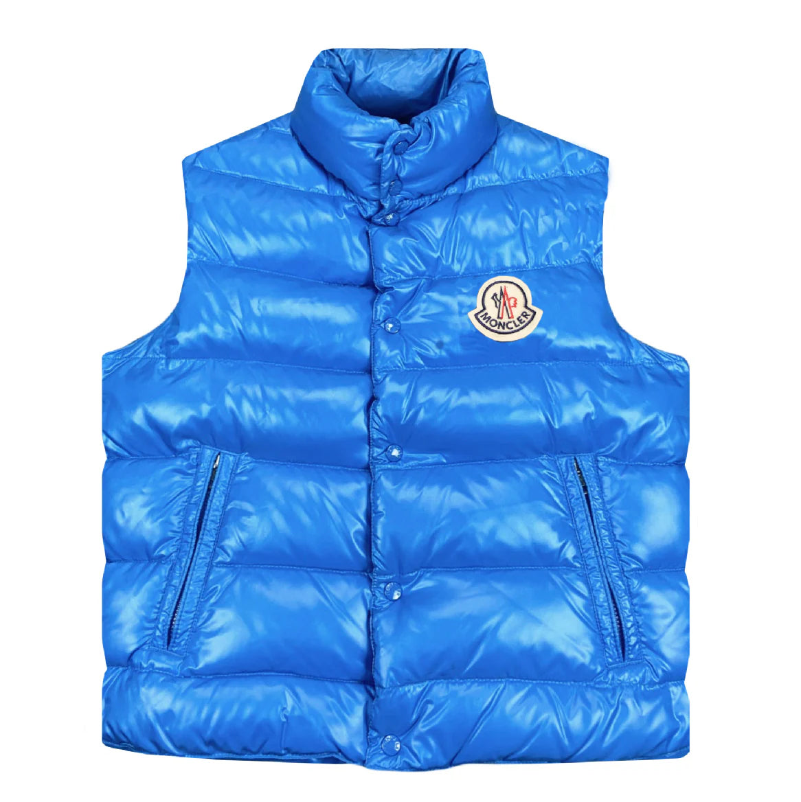 Moncler Tib Down Vest- Light Blue
