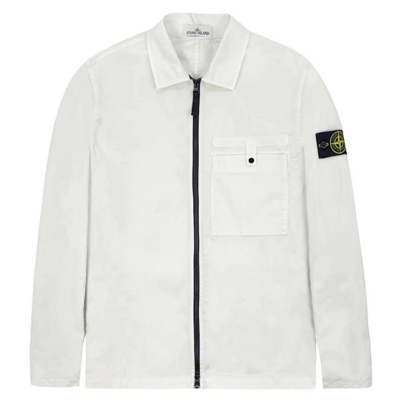 Stone Island Overshirt- White