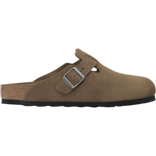 Birkenstock Boston Soft Dark Tea Tonal hos Wear The Hype