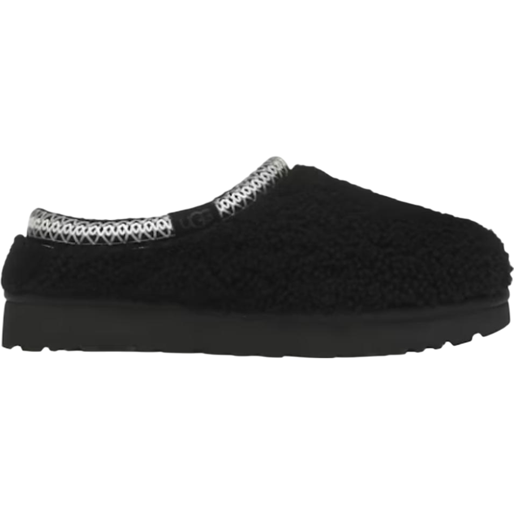 UGG Tasman Maxi Curly Slipper Black (Women's) Ugg