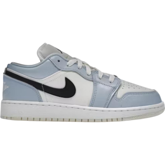 Jordan 1 Low Ice Blue Black (GS) Jordan