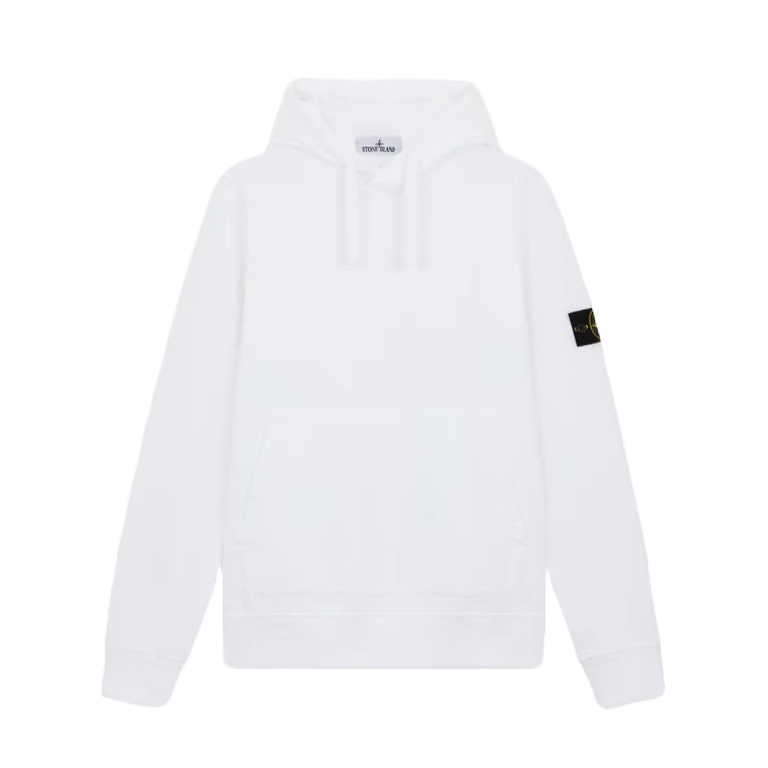 Stone Island Hoodie- White