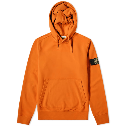Stone Island Hoodie- Orange