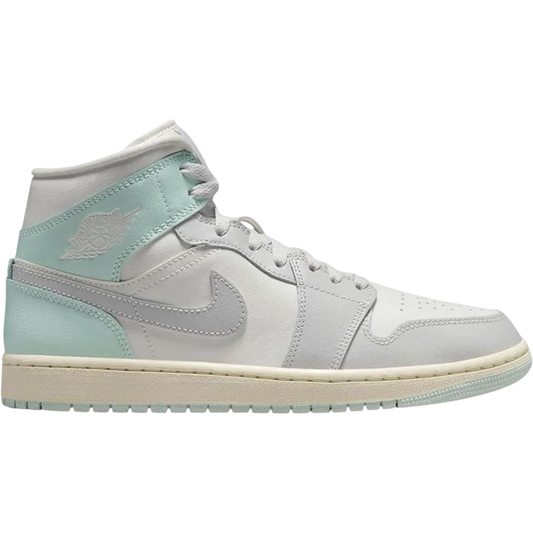 Jordan 1 Mid Football Grey Igloo (Women's) Jordan