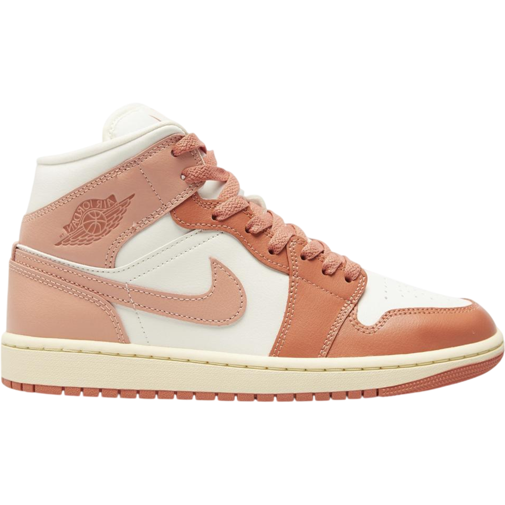 Jordan 1 Mid Madder Root (Women's) Jordan