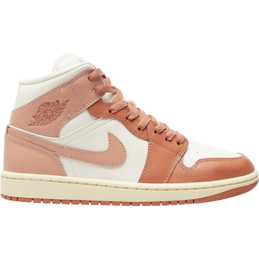 Jordan 1 Mid Madder Root (Women's) Jordan