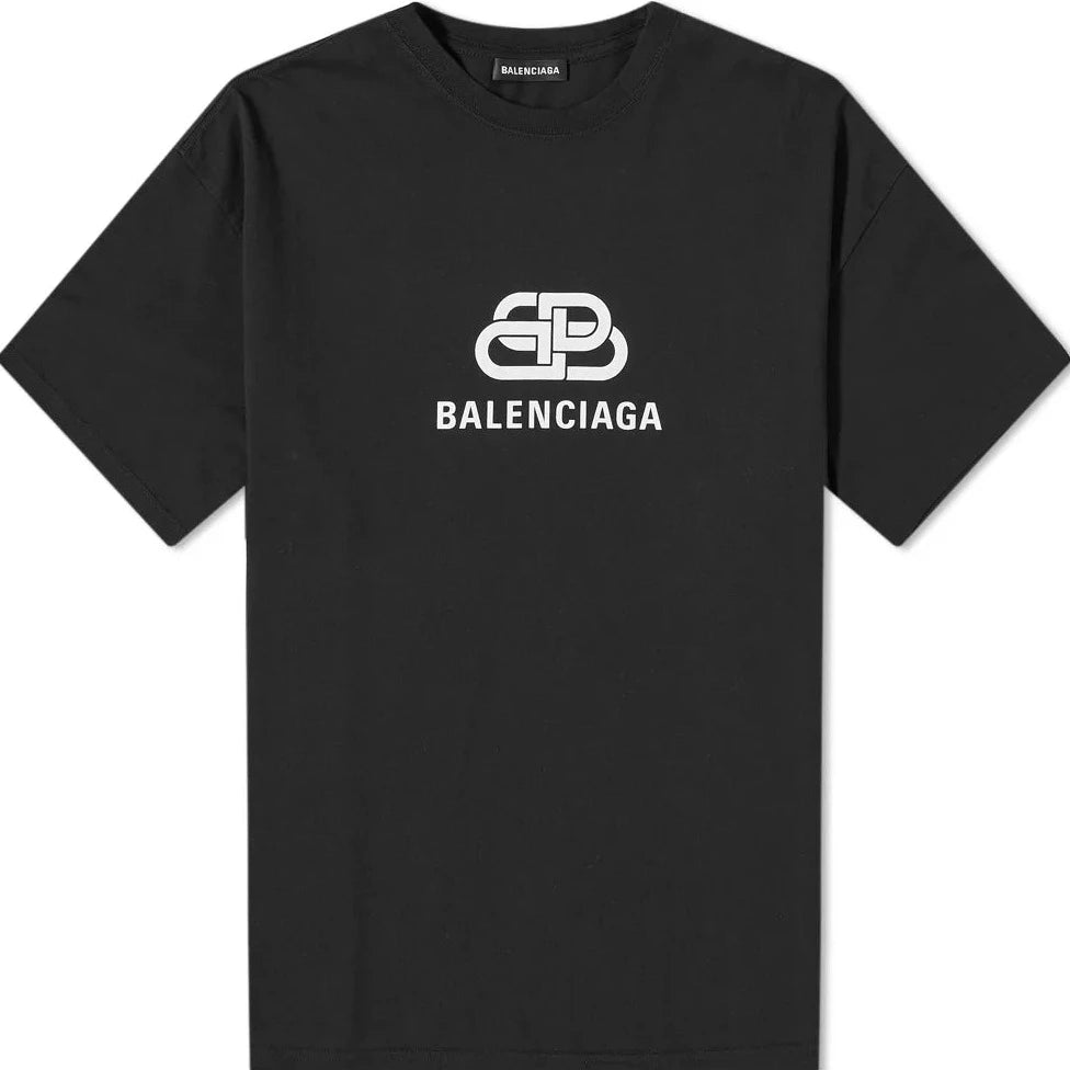 Balenciaga BB Interlock T-shirt- Black