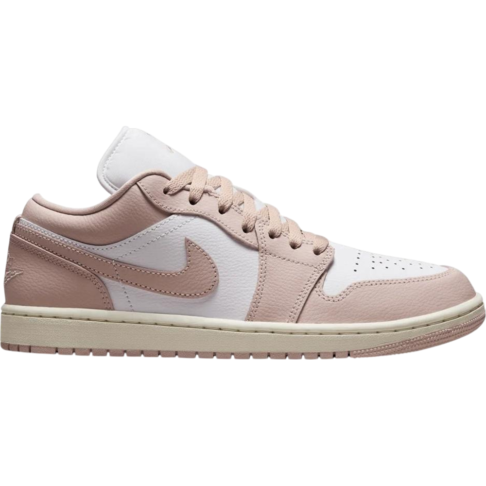 Air Jordan 1 Low White/Pink Oxford-Sail Jordan