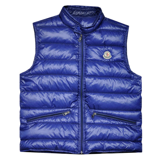 Moncler GUI Down Vest-Blue