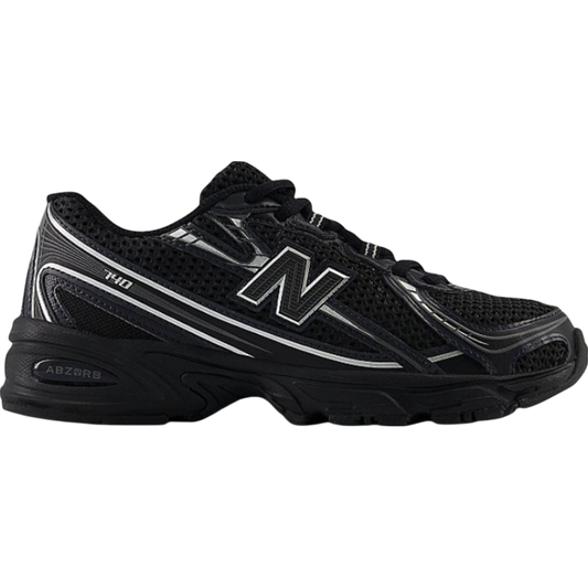 New Balance 740 Black Silver Metallic GS New Balance