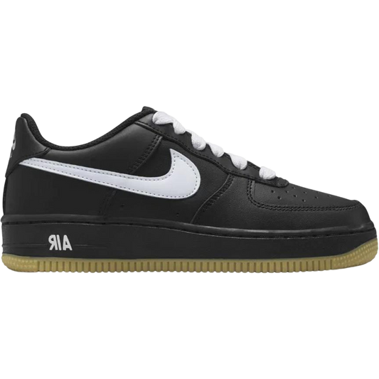 NIKE Air Force 1 LV8 Black/White/Gum (GS) Nike