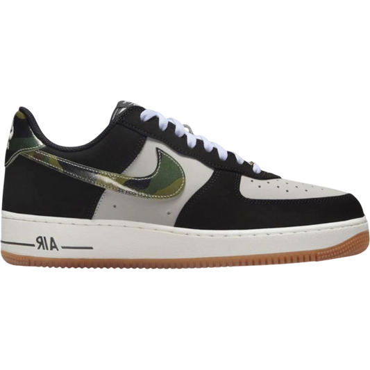Nike Air Force 1 Low '07 LV8 Black Patent Camo Swoosh Nike