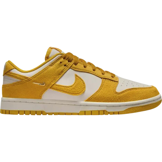 Nike Dunk Low Dark Sulfur Gold Mini Swoosh (Women's) Nike