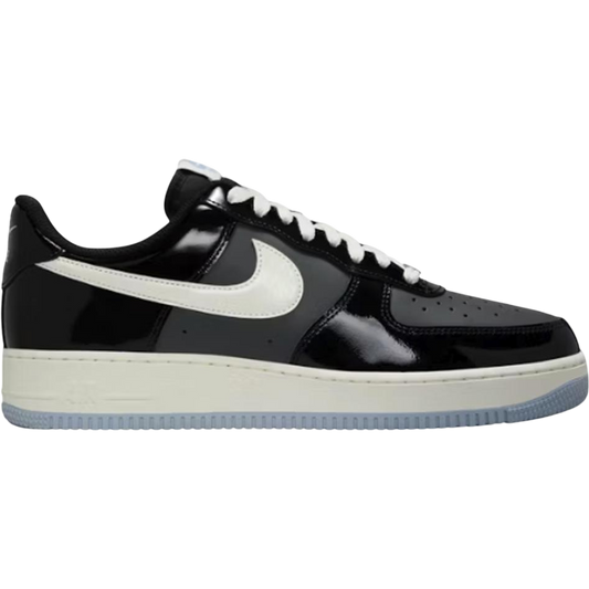 Nike Air Force 1 '07 Black Iron Grey Patent Nike