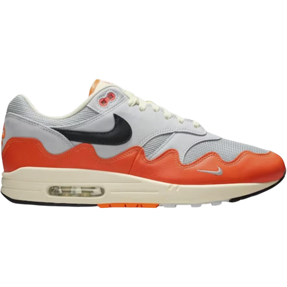 Nike Air Max 1 Patta Waves Hyper Crimson Pure Platinum hos Wear The Hype