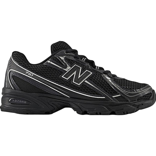 New Balance 740v2 Black Grey Silver Men's New Balance