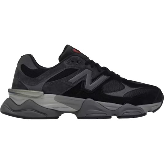 New Balance 9060 Black Castlerock Grey hos Wear The Hype