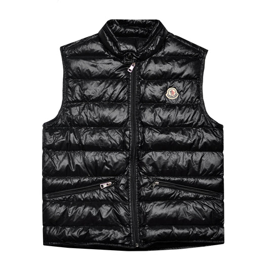 Moncler GUI Down Vest- Black