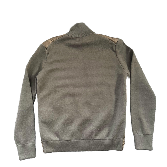 Moncler Down Cardigan- Military Green