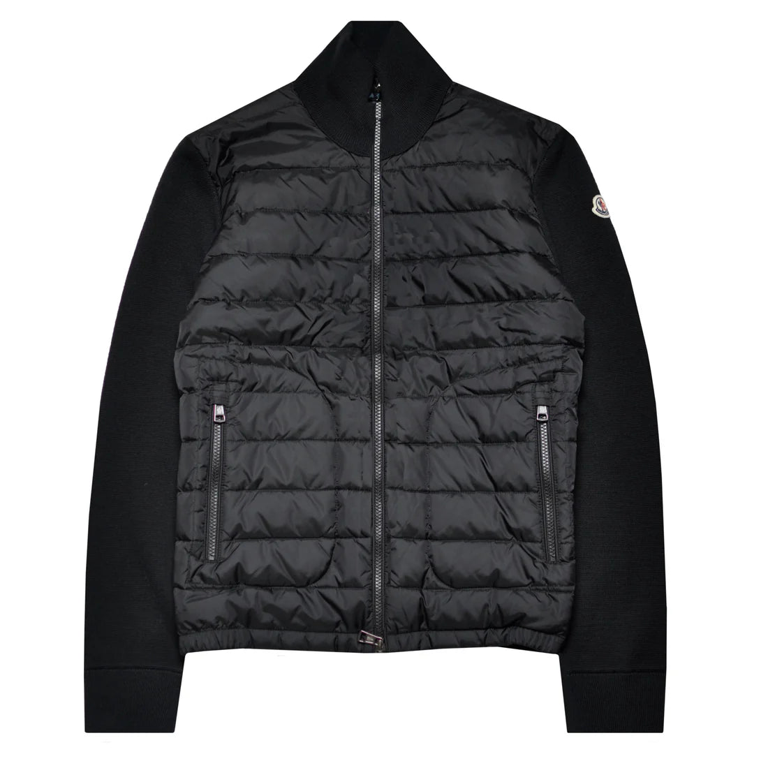 Moncler Down Cardigan- Black