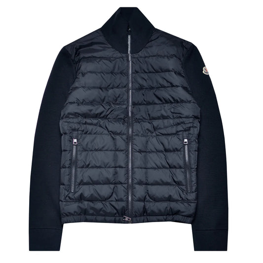 Moncler Down Cardigan- Navy