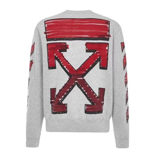 Off White Marker Sweatshirt