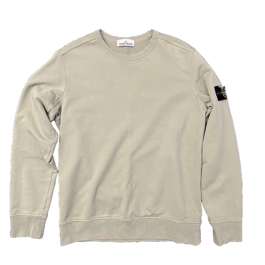 Stone Island Crewneck- Green/Beige