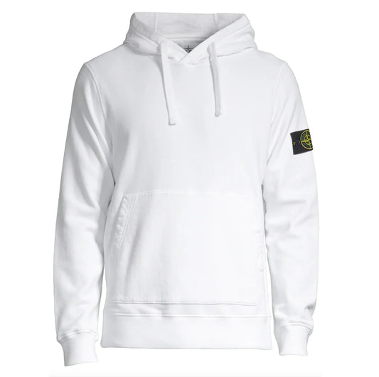 Stone Island Hoodie- White