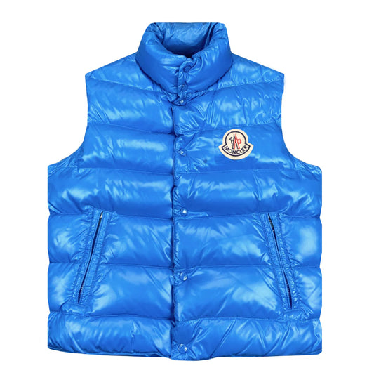Moncler Tib Down Vest- Light Blue